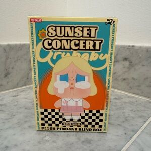 Pop Mart Sunset Concert Crybaby Plush Pendant